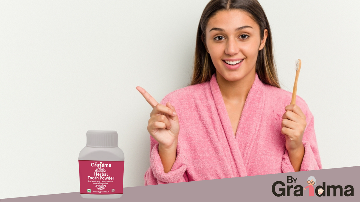 Discover the Power of Ayurvedic Tooth Powder ByGrandma