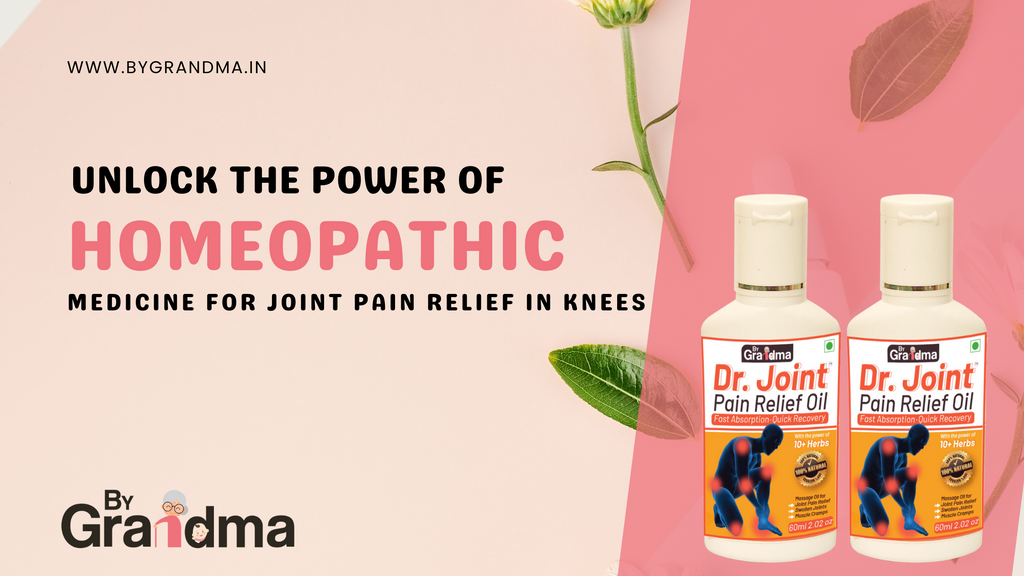 Unlock the Power of Homeopathic Medicine for Joint Pain Relief in Knees