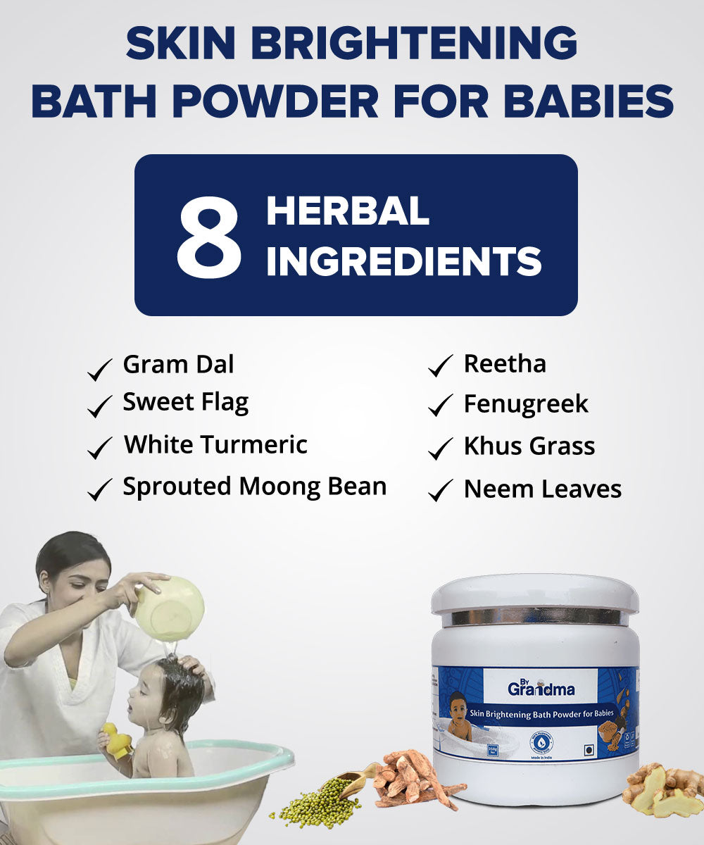 Baby bath powder at hot sale home