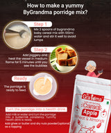 Wheat Apple Almonds Porridge Mix 6