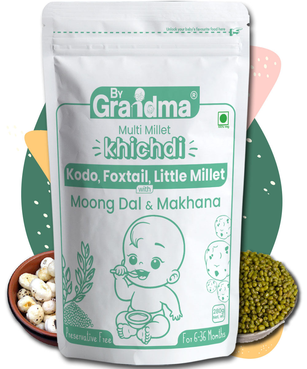Shop for Millet Khichdi Baby Food Online ByGrandma.in