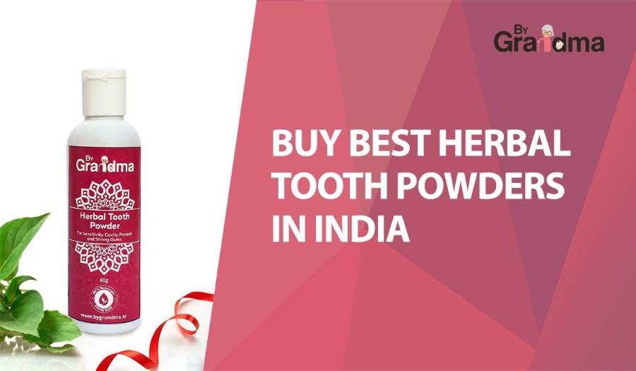 Buy Best Herbal Tooth Powder in India - ByGrandma
