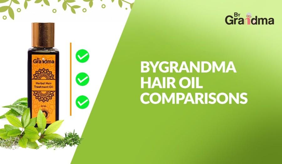 ByGrandma Hair Oil Comparison - ByGrandma