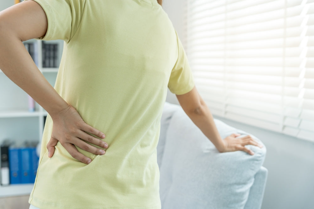 back pain after C section