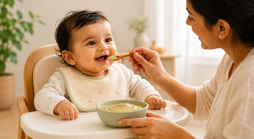Indian Weaning Diet Chart 2026: Pediatrician-Approved Meal Plan for Babies