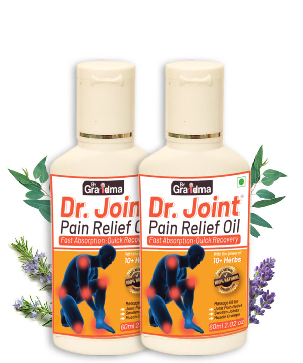 ByGrandma Ayurvedic Herbal Massage Oil for Muscles & Joints
