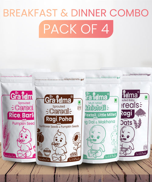 ByGrandma® - Breakfast and Dinner Combo Baby Food - ByGrandma