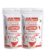 Wheat, Carrot Almonds Dates Porridge Mix 9