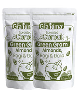 Ragi, Green Gram, Dalia Almonds Porridge Mix 10
