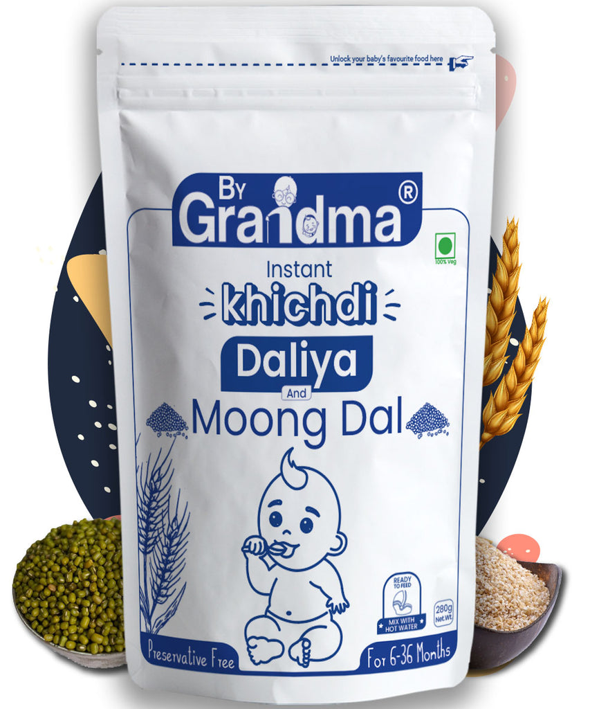 ByGrandma® Broken Wheat and Moong Dal Porridge Mix - ByGrandma