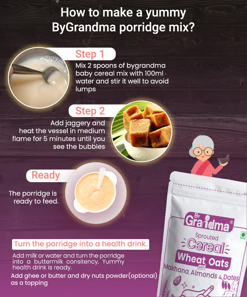 Rolled Oats Homemade Baby Oatmeal Cereal With Breastmilk Shop For